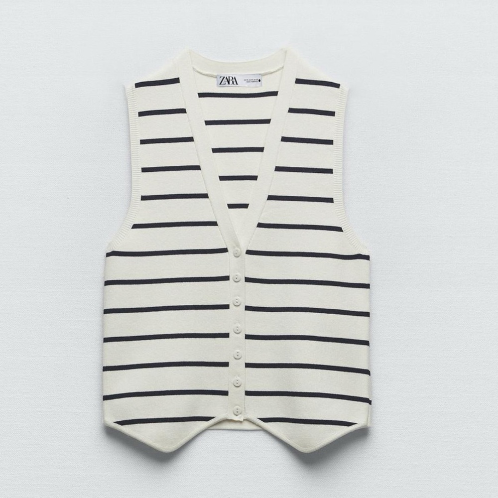 zara knit top